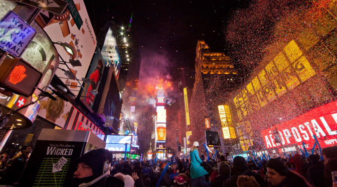 New Year in New York; the world’s most watched celebration